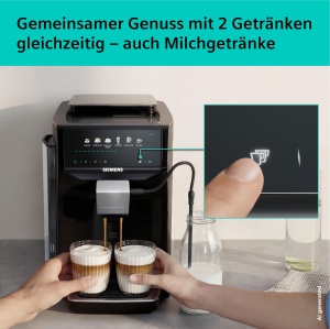 Espressor cafea Siemens EQ500 iAroma, 6 bauturi, negru - Img 5
