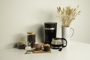 Espressor cafea Tristar CM-1282, 1.25L, 12 cesti, negru - Img 2