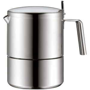 Espressor cafea WMF Kult 300ml, pentru 6 cesti, Cromargan inox, inductie