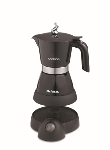 Espressor electric Ariete Moka Aroma 1358 480W 24 cesti Negru - Img 2