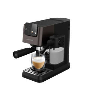 Espressor Grundig KSM 6430 20 Bar Touchscreen Rezervor lapte integrat Dark InoxNegru - Img 7