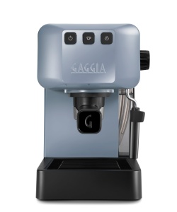 Espressor manual Gaggia EG2109, 15 bari, sistem POD, aburitor lapte, gri, Made in Italy