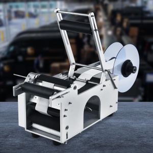 Etichetator electric VEVOR MT-50Alu-V1 pentru sticle rotunde 20-50 eticheteminut - Img 8