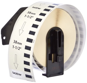 Etichete Brother DK22225, 38mm x 30.48m, Alb, pentru P-touch - Img 4