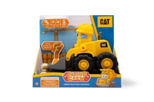 Excavator Caterpillar 25cm cu lumini si sunete, pentru copii de 2 ani - Img 6