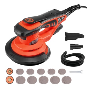 Excentric cu Banda VEVOR 400W, 127mm si 152mm, Motor Fara Perii