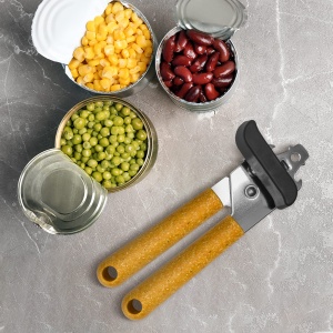 Fackelmann Dosenoffner 686093 Deschizator de conserve din inox cu maner ergonomic - Img 2