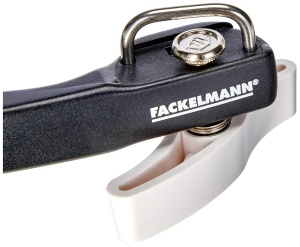 Fackelmann Dosenoffner Deschizator conserve fara margini taioase NegruAlb - Img 2