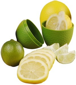 Fackelmann Lemon Saver Container din plastic galben 12x8x8 cm - Img 2