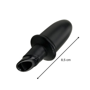Fackelmann Specter Weinausgiesser Negru Mat Tropffrei Silikon - Img 3