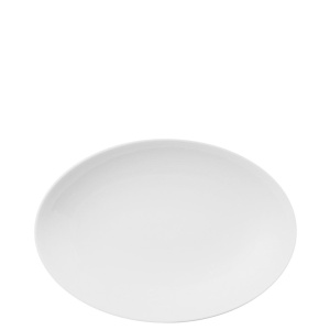 Farfurie ovala Thomas Loft de la Rosenthal, 27 cm, portelan, alba
