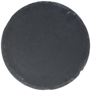 Farfurie rotunda Lacor Tafelplatte 25 cm negru moderna