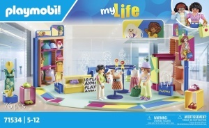 Fashion Store PLAYMOBIL MyLife 71534, 76 piese, pentru copii de la 5 ani - Img 4