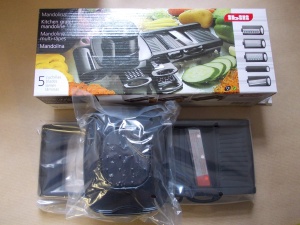 Feliator si razatoare legume Ibili Easycook 5 accesorii 30 cm - Img 6