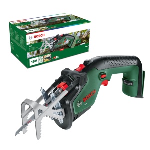 Ferastrau electric Bosch Keo 18V, taiere pana la 80 mm, cu suport A-Grip