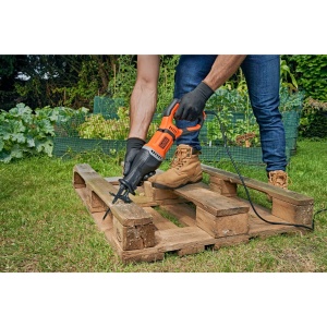 Ferastrau reciproc electric BLACKDECKER BES301, 750 W, lungime cursa 20 mm - Img 4