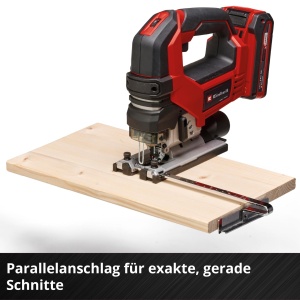 Ferastrau vertical cu acumulator Einhell Professional TP-JS 18/135 Li BL Power X-Change (18 V, adancime de taiere 135 mm in lemn, inaltime de ridicare 26 mm, fara perii, inclusiv panza de ferastrau, fara baterie si incarcator) - Img 8