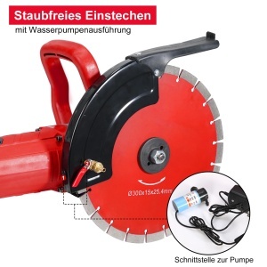 Feron 3200W Feron Betonsaga cu Motor de 4300RPM, 305mm, cu Sistem de Racire - Img 4