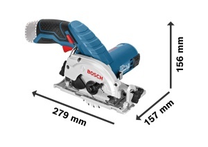 Feronerie Bosch GKS 12V-26, 12V, 85mm, 1.4kg - Img 3