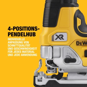 Feronerie DEWALT DCS335N-XJ, 18V, motor burstenlos, design ergonomic - Img 6