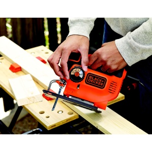 Feronerie electrica BlackDecker KS801SEK, 550W, adancime taiere 80mm, cu auto-select - Img 3