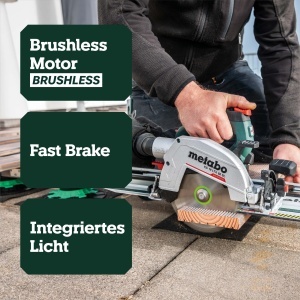 Feronerie electrica Metabo KS 18 LTX 66 BL, 18V, adancime taiere 66 mm - Img 2