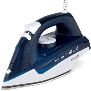 Fier de calcat Bomann DB 6004 CB, 2200W, rezervor 250ml, functie anti-calc
