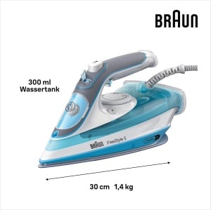 Fier de calcat Braun TexStyle 5 SI 5006 BL, 2600W, culoare albastra - Img 3