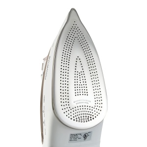 Fier de calcat cu abur Rowenta Effective+, 2400 wati, jet de abur: 120 g/min., volum de abur continuu: 40 g/min., sistem anticalcar, distributie excelenta a aburului, talpa rezistenta la zgarieturi, cupru/alb, DX1635 - Img 2
