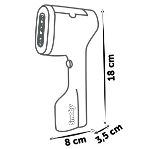 Fier de calcat electronic pentru copii Smoby Tefal Pure Pop, cu abur si lumina, 3 culori - Img 3