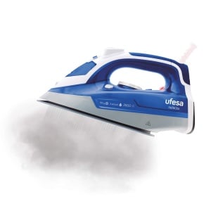 Fier de calcat UFESA PV3280 2800W Abur vertical Talpa ceramica Albastru - Img 2
