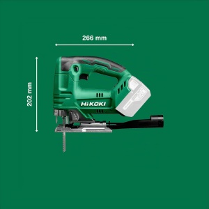 Fierastrau cu acumulator HiKOKI CJ18DA, 18V, 26mm, LED, fara acumulator - Img 4