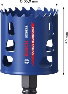 Fierastrau cu disc Bosch EXPERT Multi Material, 65 mm, pentru lemn si metal - Img 3