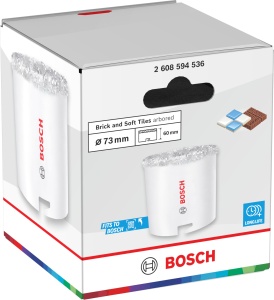 Fierastrau cu gaura Bosch 1x pentru caramida si gresie moale, 73 mm - Img 2