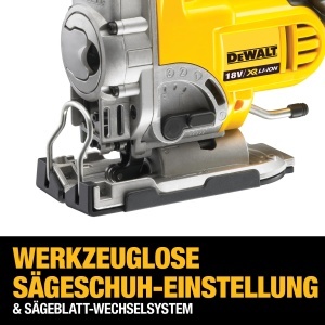 Fierastrau pendular Dewalt DCS331N, 18V, motor puternic, lungime cursa 26mm - Img 6