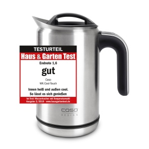 Fierbator apa CASO WK Cool Touch, inox, 1L, 1800W, control temperatura