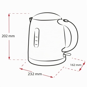 Fierbator apa Melitta Prime Aqua mini Top, inox, 1L, 2200W - Img 2