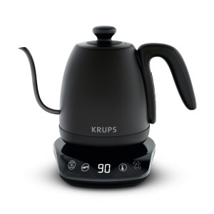 Fierbator cu gooseneck Krups BW9238, 1L, digital, negru mat - Img 4