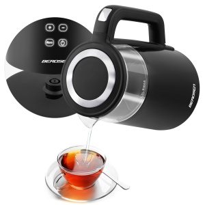 Fierbator de apa Berdsen 1,7 L 2200 W Negru cu Touchpanel - Img 6