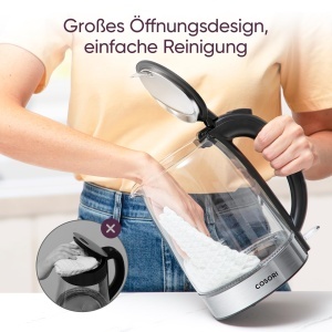 Fierbator de apa COSORI din sticla 1,7L 2200W - Img 4