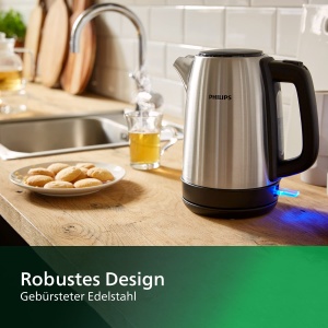Fierbator de apa Philips Daily Collection, 1,7L, inox - Img 3