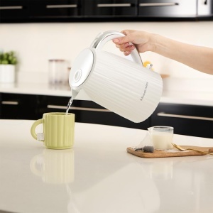 Fierbator de apa Russell Hobbs Eden, 1,7 L, 2400 W, Alb - Img 8
