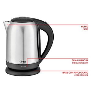 Fierbator electric Ardes AR1K41, inox, 1.7L, 7 cesti, auto-oprire - Img 4