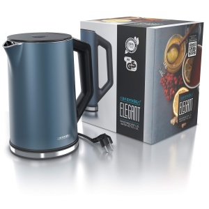 Fierbator electric Arendo Elegant, 1.5L, 2200W, temperatura reglabila, Admiral Albastru - Img 7