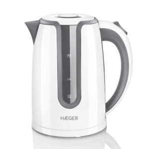 Fierbator electric Haeger Hot Grey, 1,7 l, 2200 W, gri