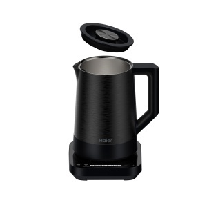 Fierbator electric Haier HKE5A, inox, 1.7L, 2200W, 7 temperaturi