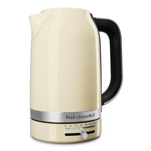 Fierbator electric KitchenAid 1,7L 2400W cu reglare temperatura 50-100C Creme - Img 5