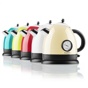 Fierbator electric Klarstein Aquavita 15L termometru analog crem 2200W - Img 8