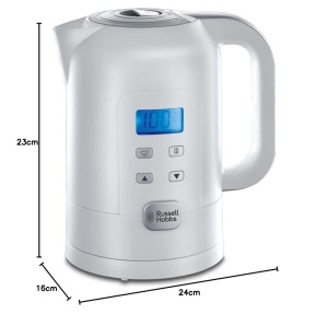 Fierbator electric Russell Hobbs Precision Control 21150-70, 1.7L, 2200W, alb - Img 9
