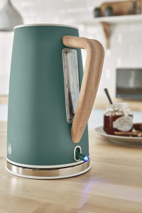 Fierbator electric Swan Nordic, 1.7 litri, 2200 W, design modern, verde - Img 3